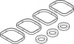 Inlet Manifold Gasket Set N40 N42 N45 N46 